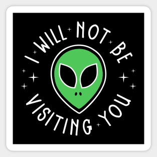 Alien Introvert Sticker